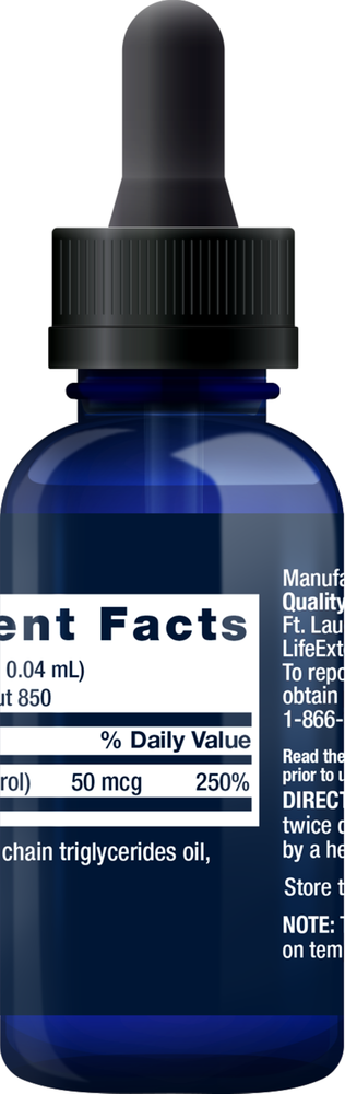 Liquid Vitamin D3 2,000IU Mint Flavor