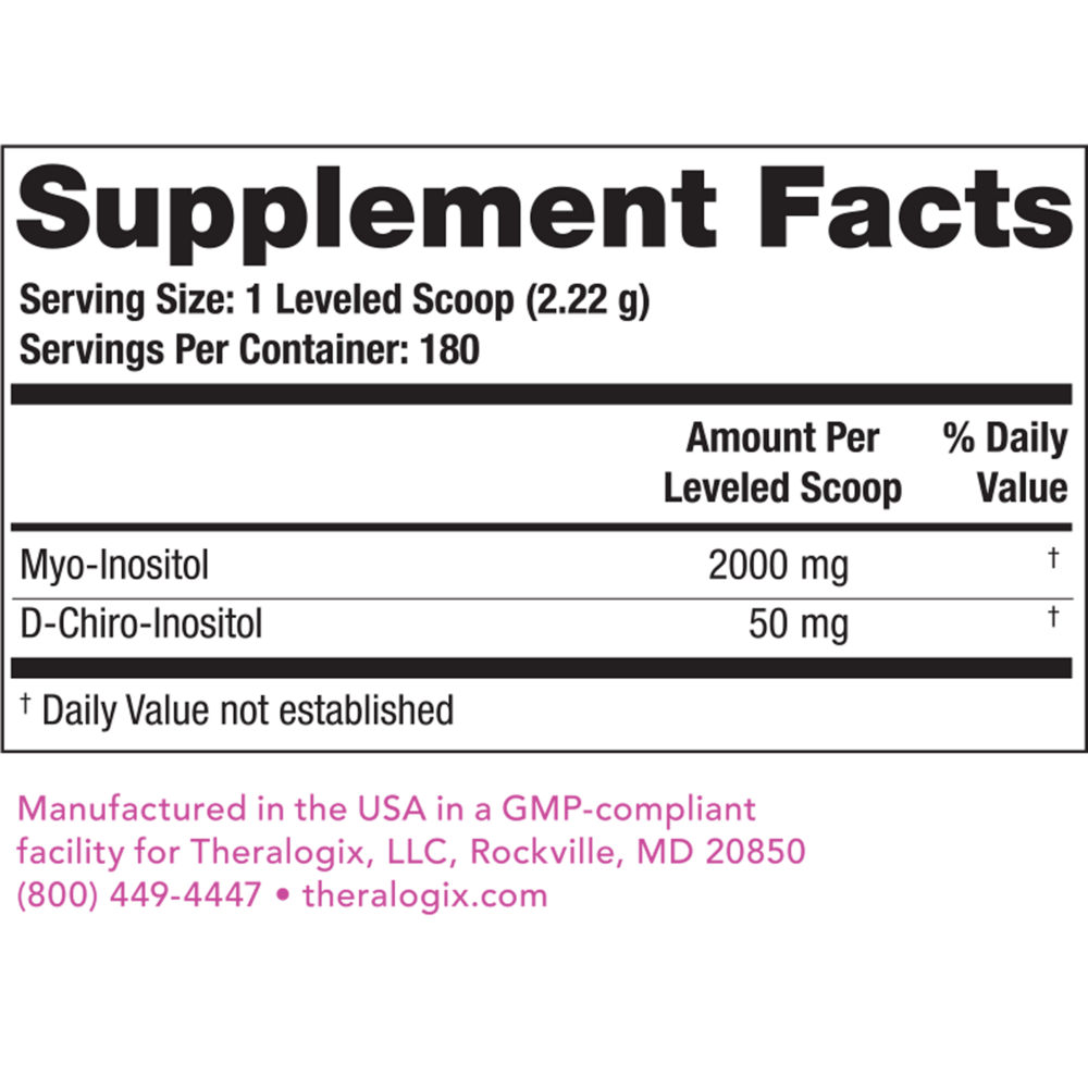 Ovasitol® Inositol Powder Supplement (90 day supply)