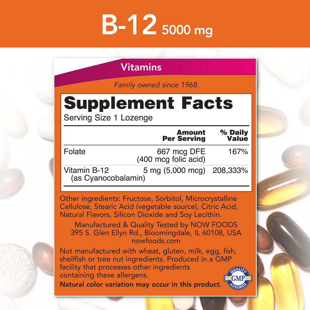 Vitamin B-12 5000mcg