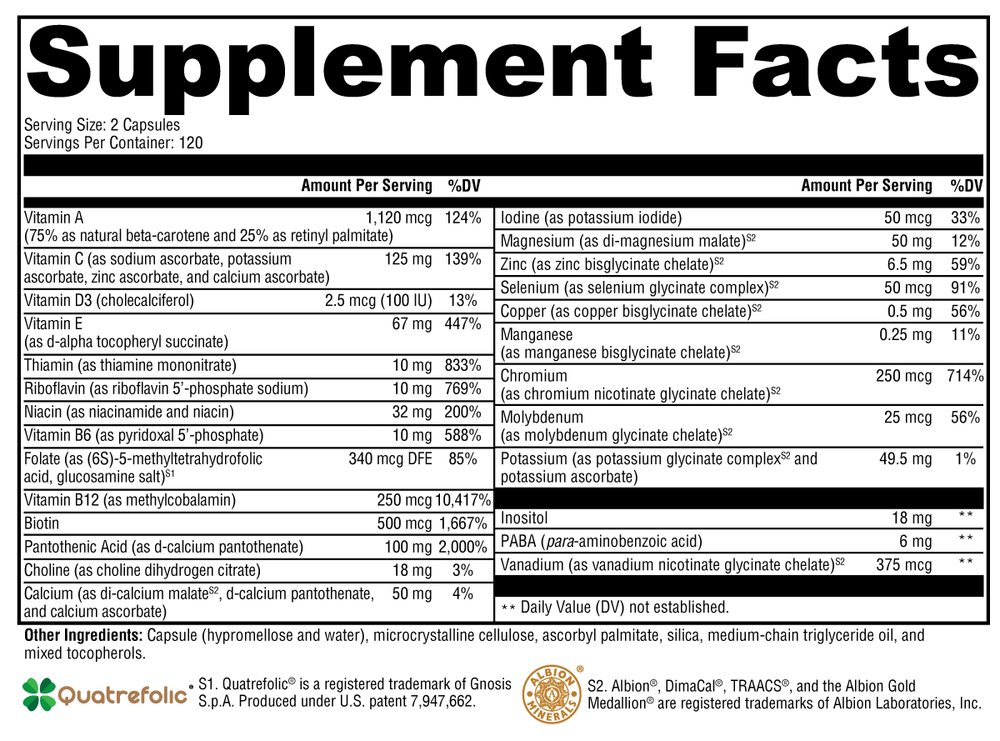 ActivNutrients without Iron