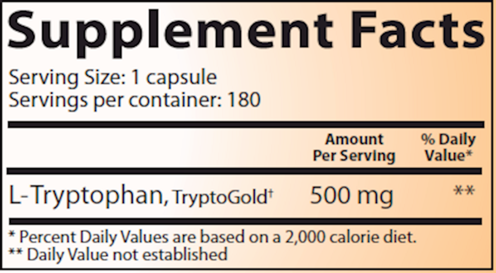 L-Tryptophan 500mg