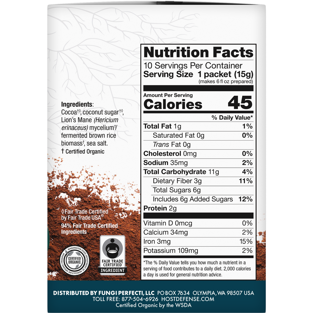 MycoBrew® Cocoa - 10 Pack