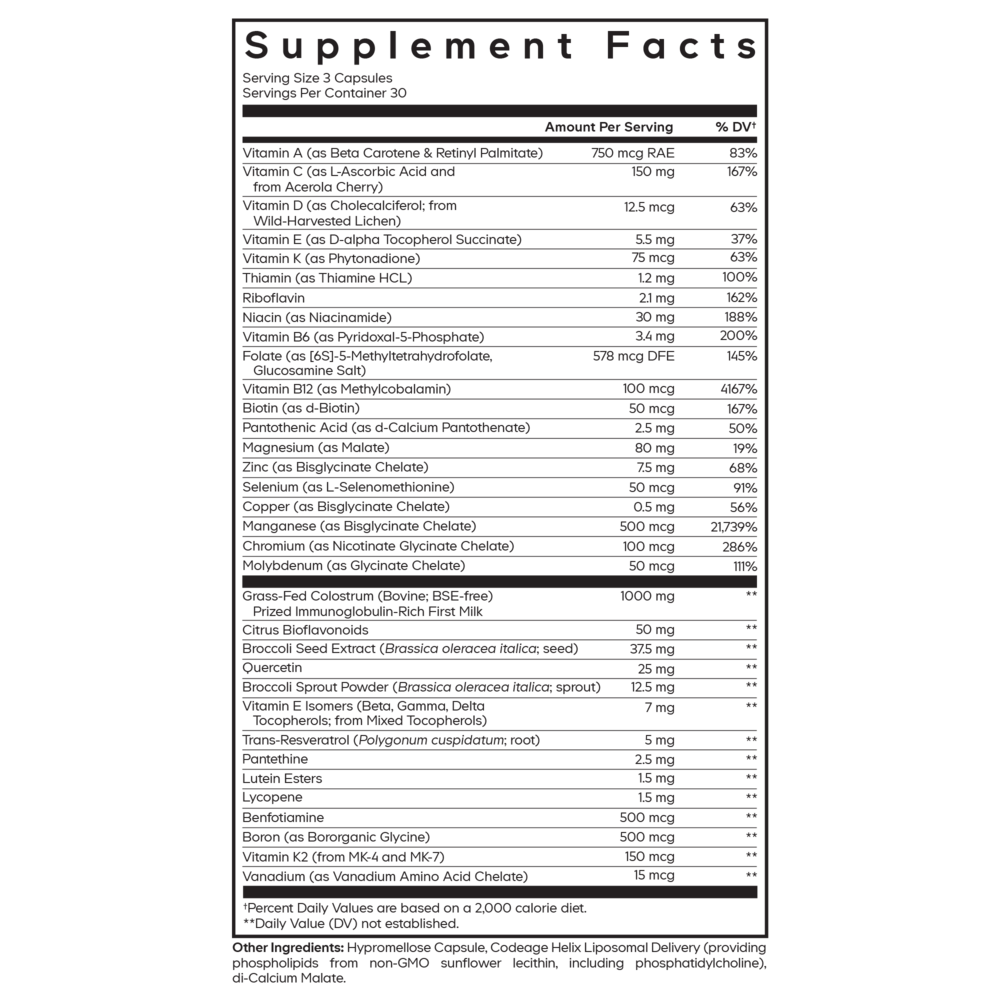 Multivitamin Recovery Elite Max