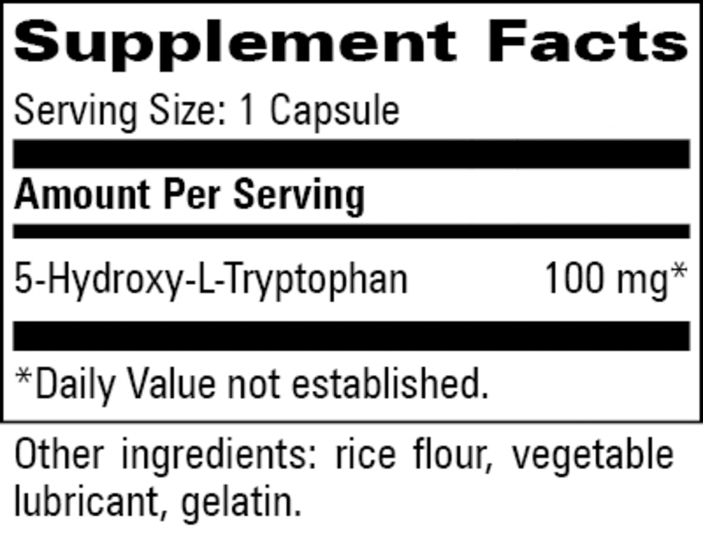 5-Hydroxy-L-Tryptophan 100mg