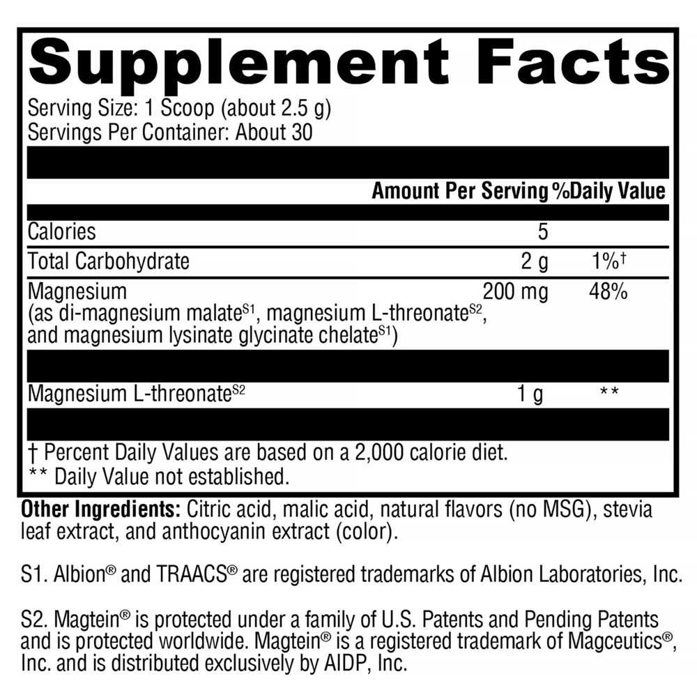 OptiMag Neuro Magnesium - Mixed Berry