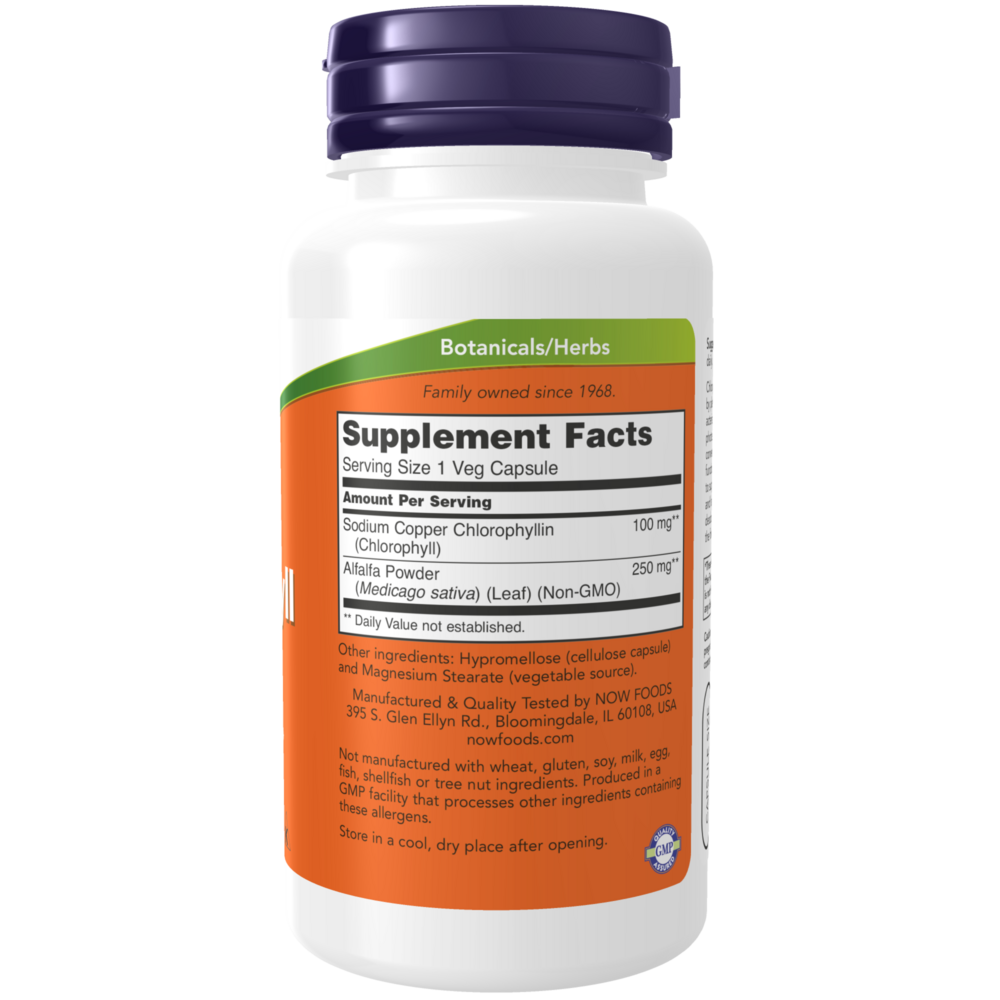 Chlorophyll 100mg Veg Capsules