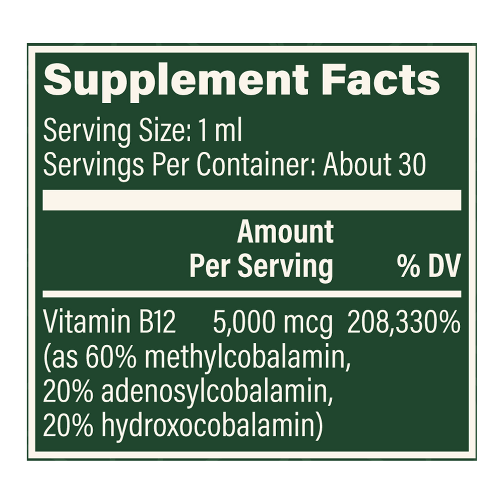 Vitamin B12 5000 mcg