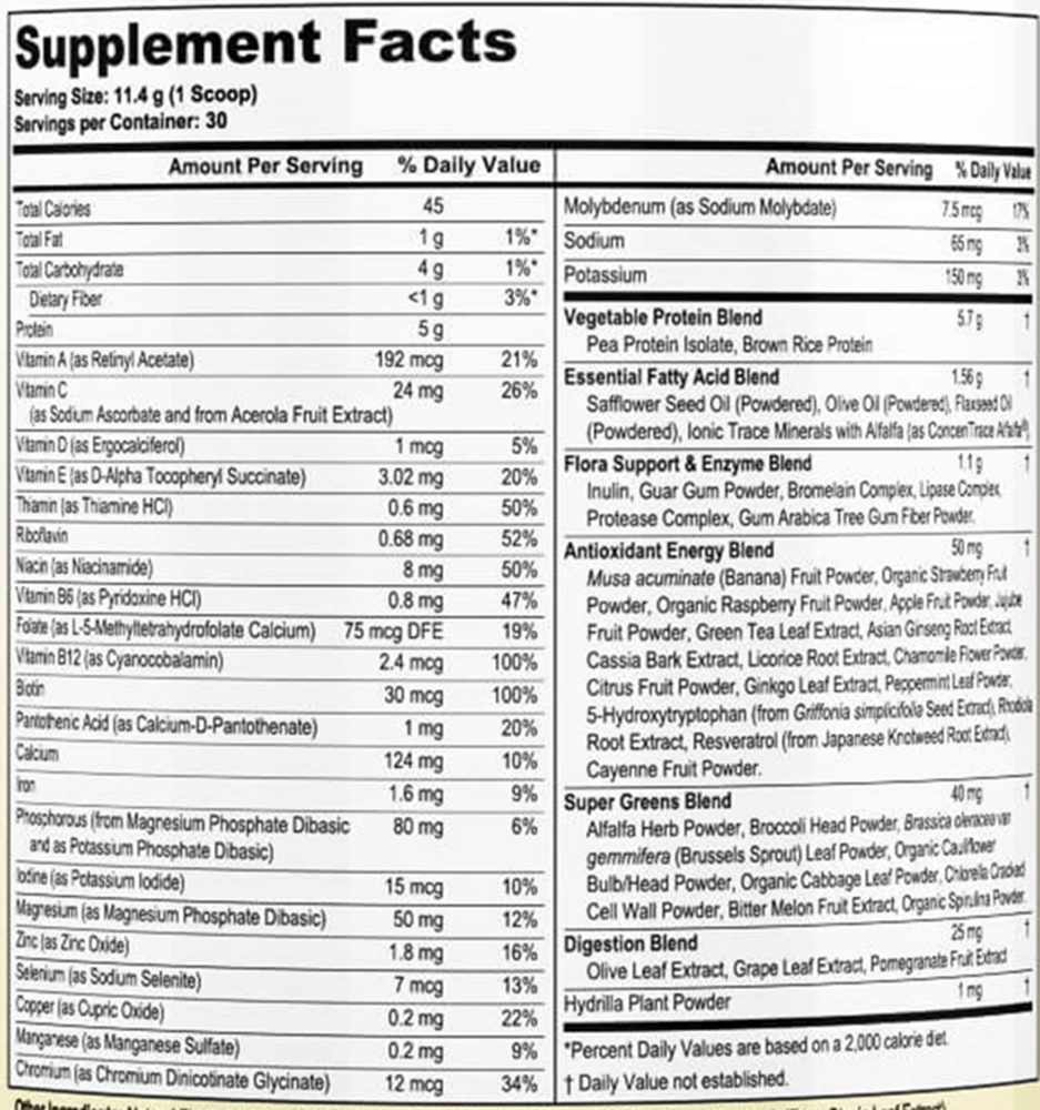 Greens First Boost French Vanilla