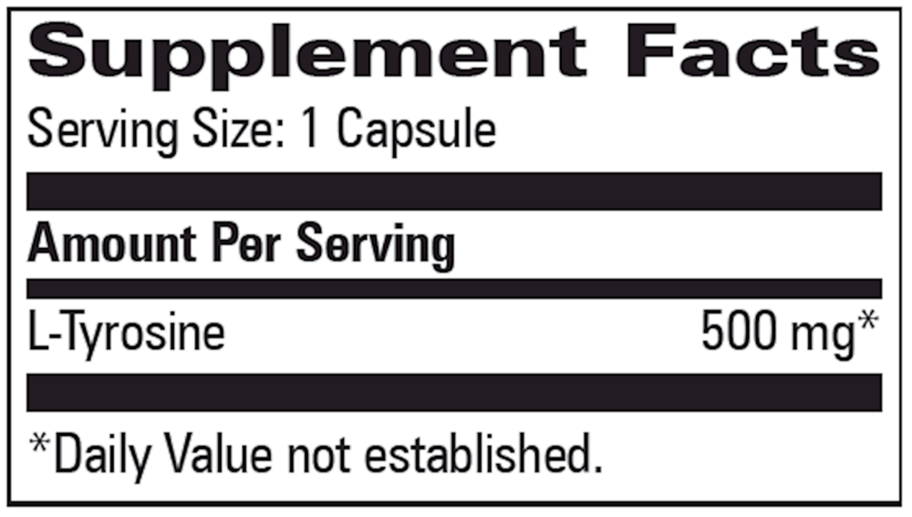 L-Tyrosine 500mg