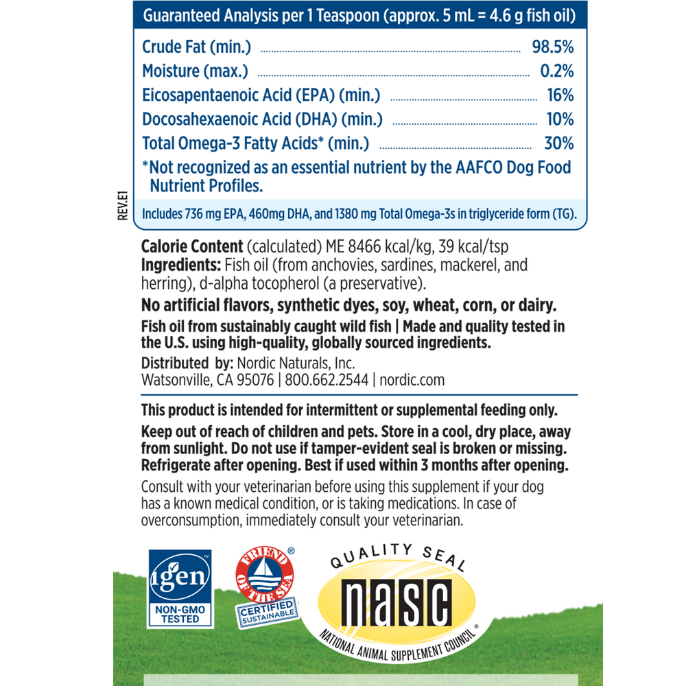 Omega-3 Pet (Large to Very Large dogs)