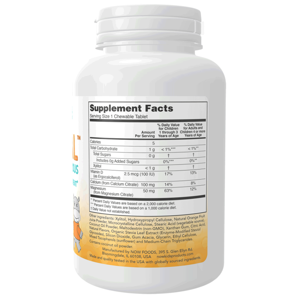 Kid Cal™ Chewables, Orange U Delicious Flavor