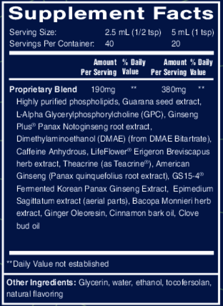 NanoFuel Nootropic Formula