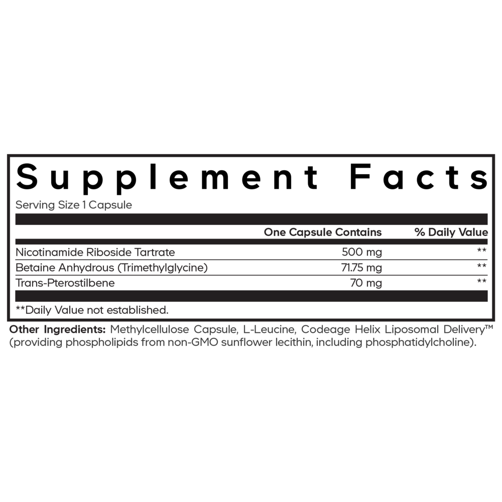 Liposomal Nicotinamide Riboside+