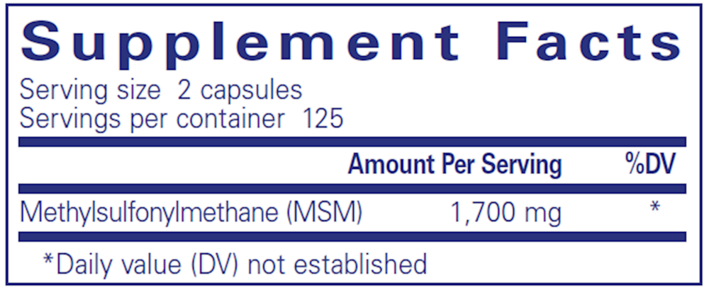 MSM Capsules
