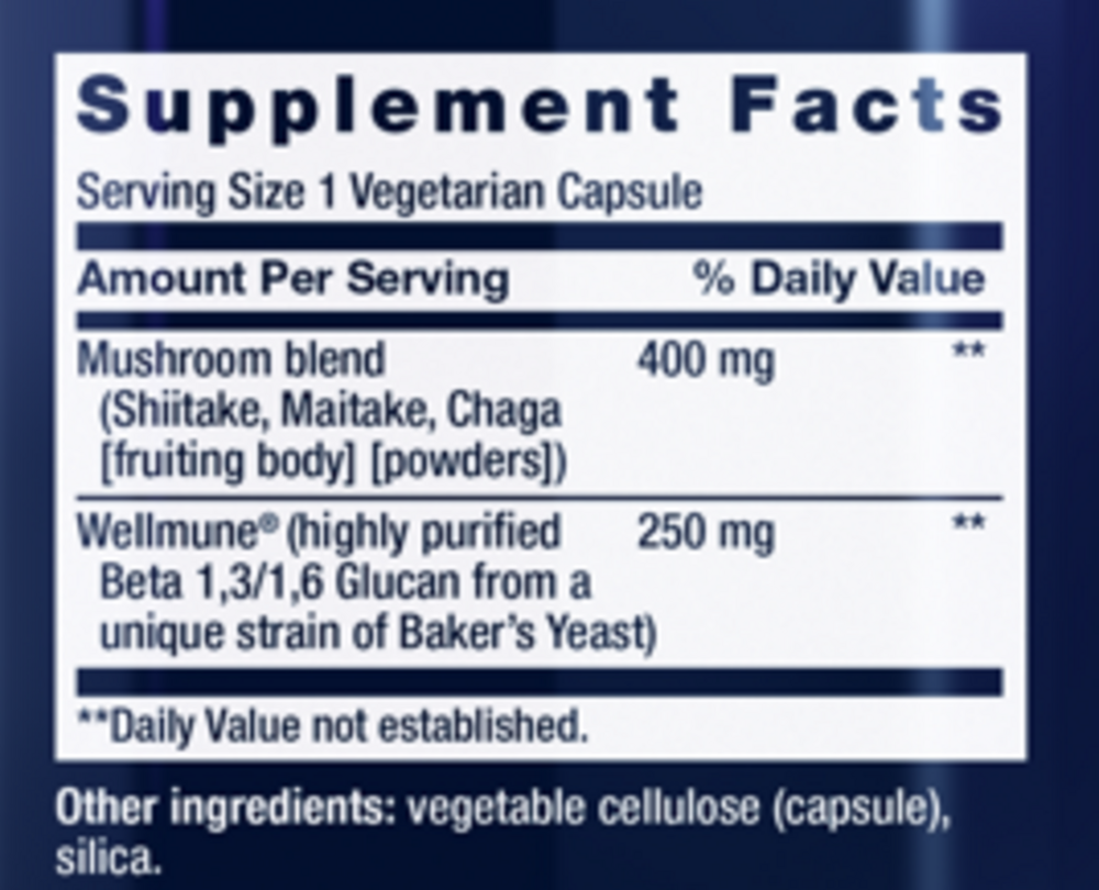 Mushroom Immune with Beta Glucans