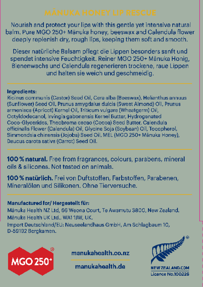 Manuka Honey Lip Balm