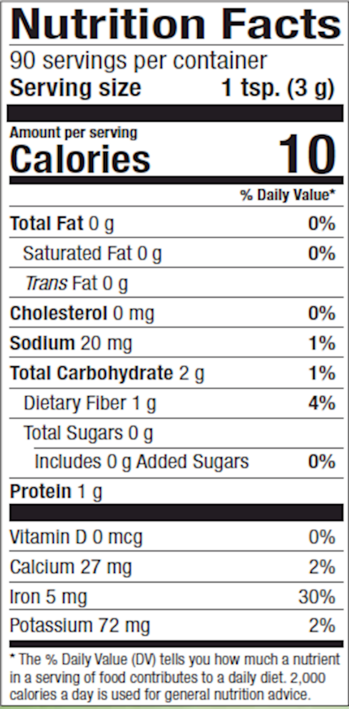 Organic Fermented Greens