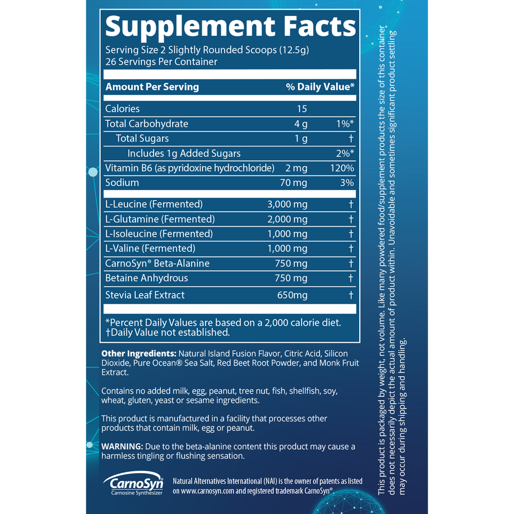 BCAA+G Reload - Island Fusion