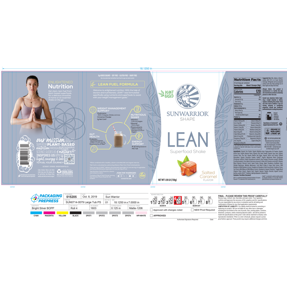 Lean Superfood Shake Salted Caramel