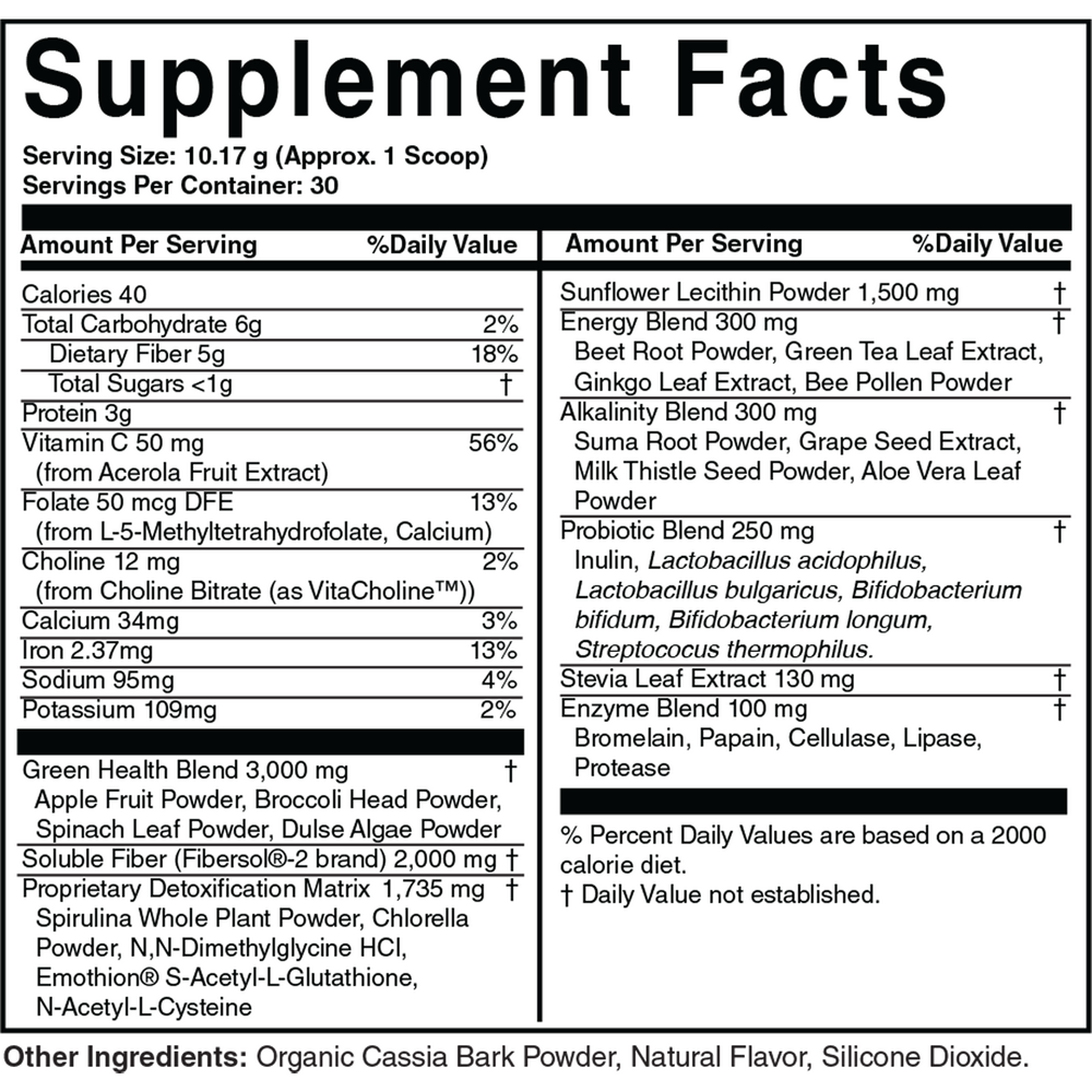 Pro Lean Greens Apple Cinnamon
