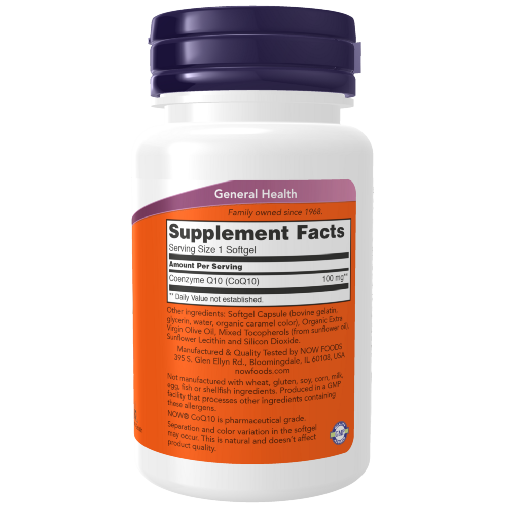 CoQ10 100mg Gels