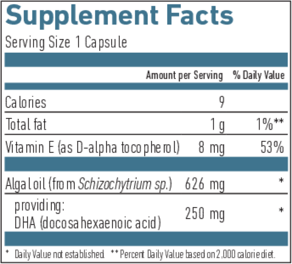 Omega 3 DHA Vegan