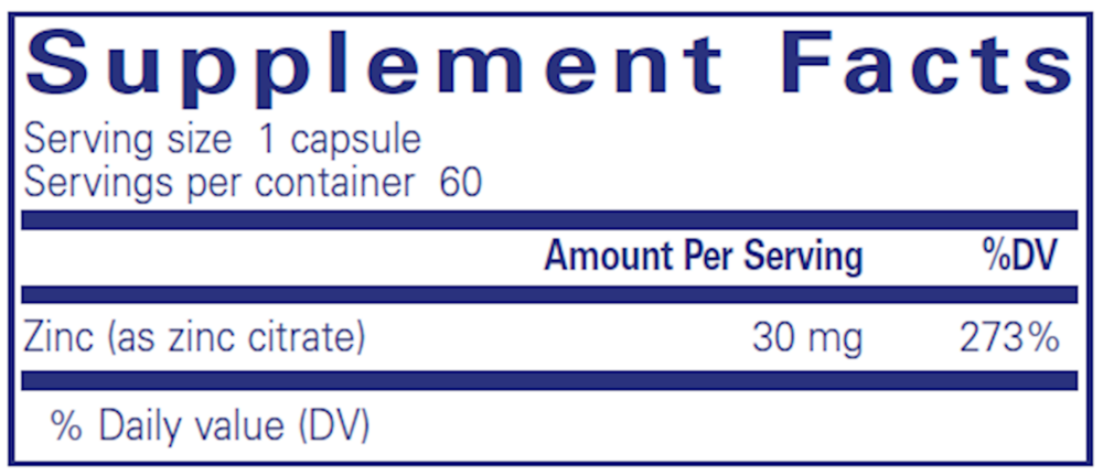 Zinc (Citrate)
