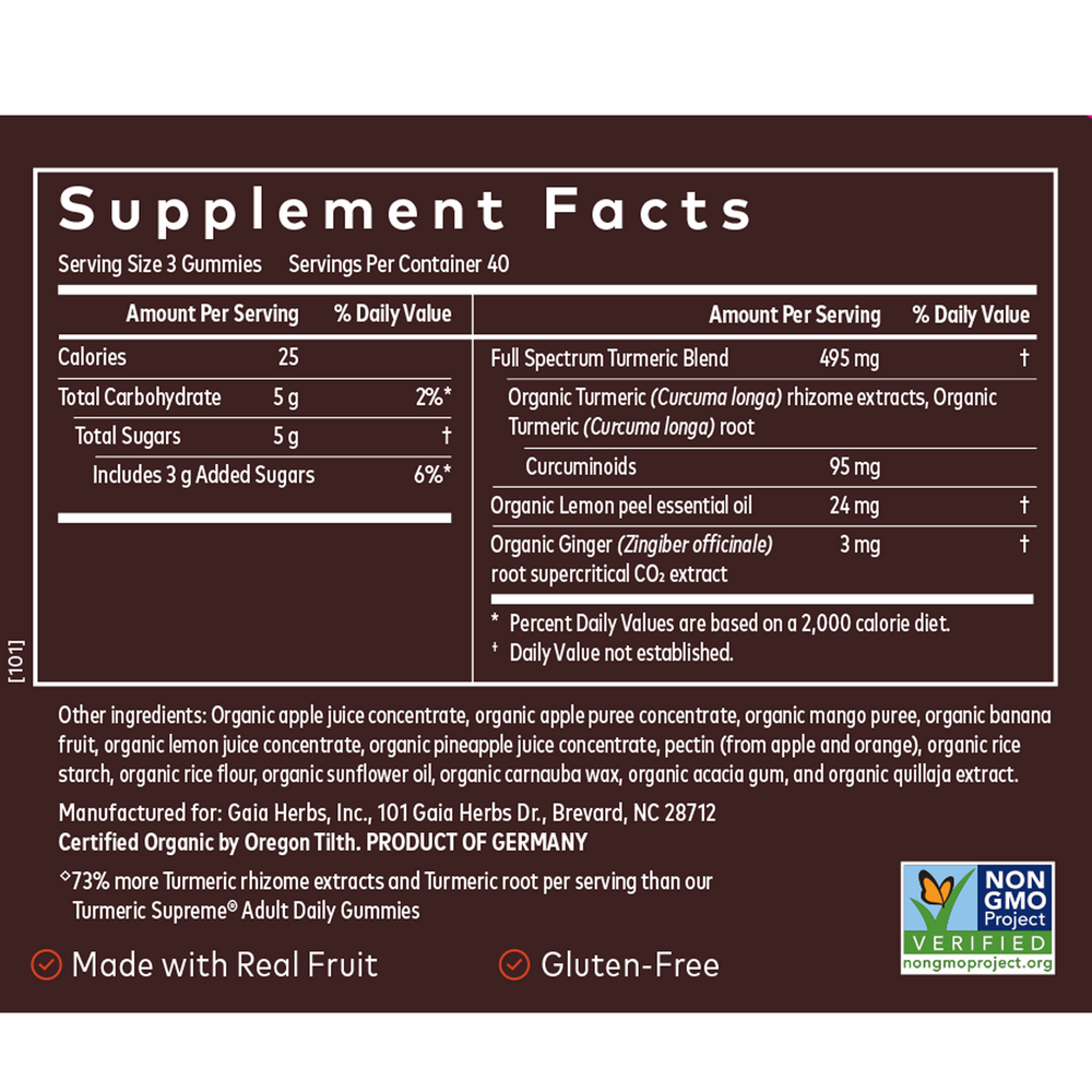 Turmeric Supreme Extra Strength Gummies