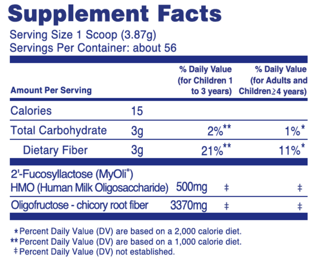 Growing Up Prebiotics Family Jar