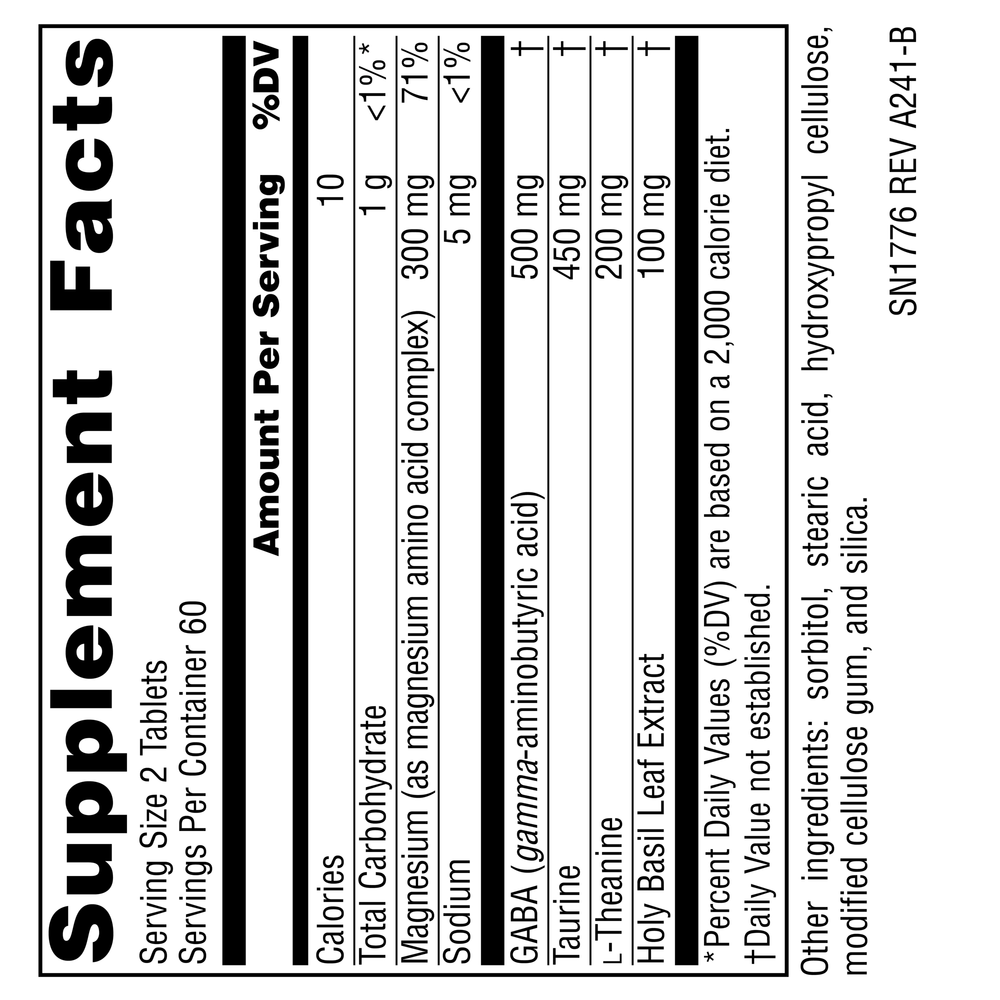 Serene Science® Theanine Serene® with Magnesium