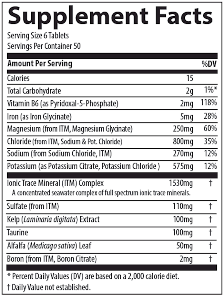 Electrolyte Stamina Tablets
