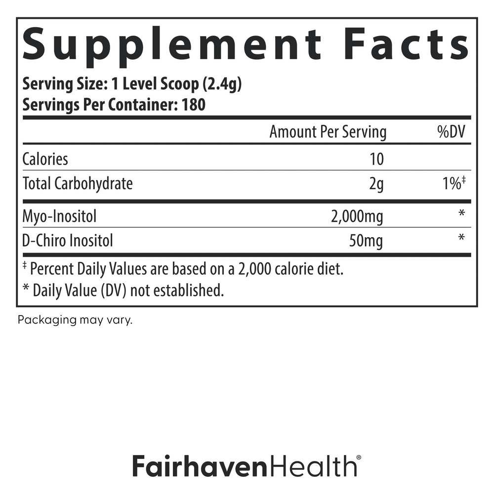 Myo + D-Chiro Inositol 40:1 Powder