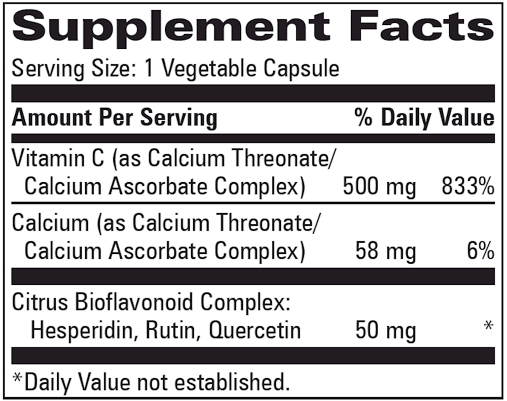 C Buffered with Bioflavonoids