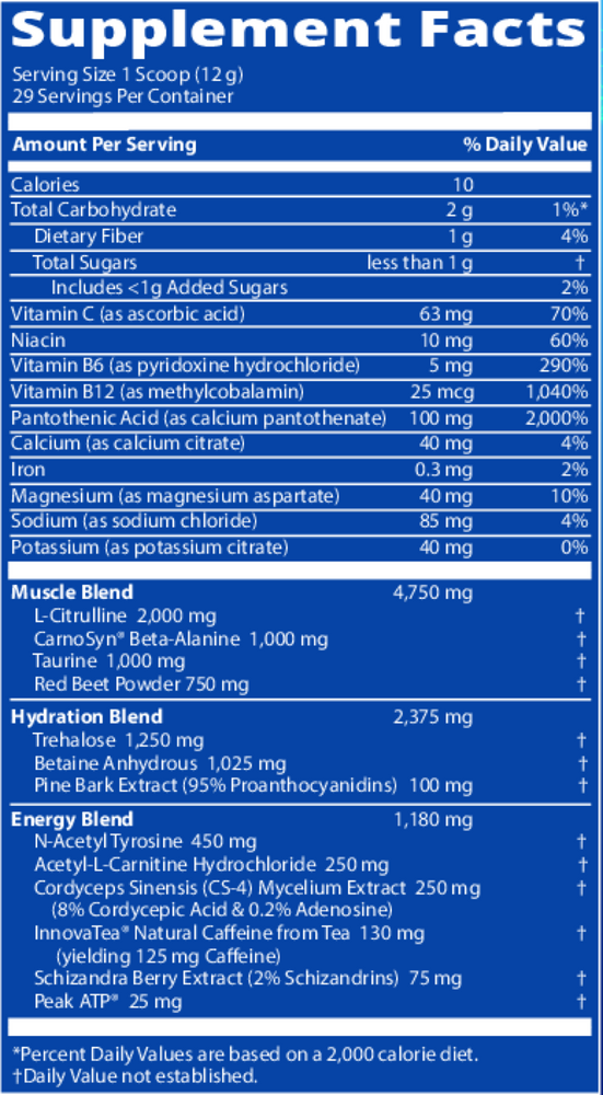Driven™ Pre Workout Strawberry Kiwi Flavored