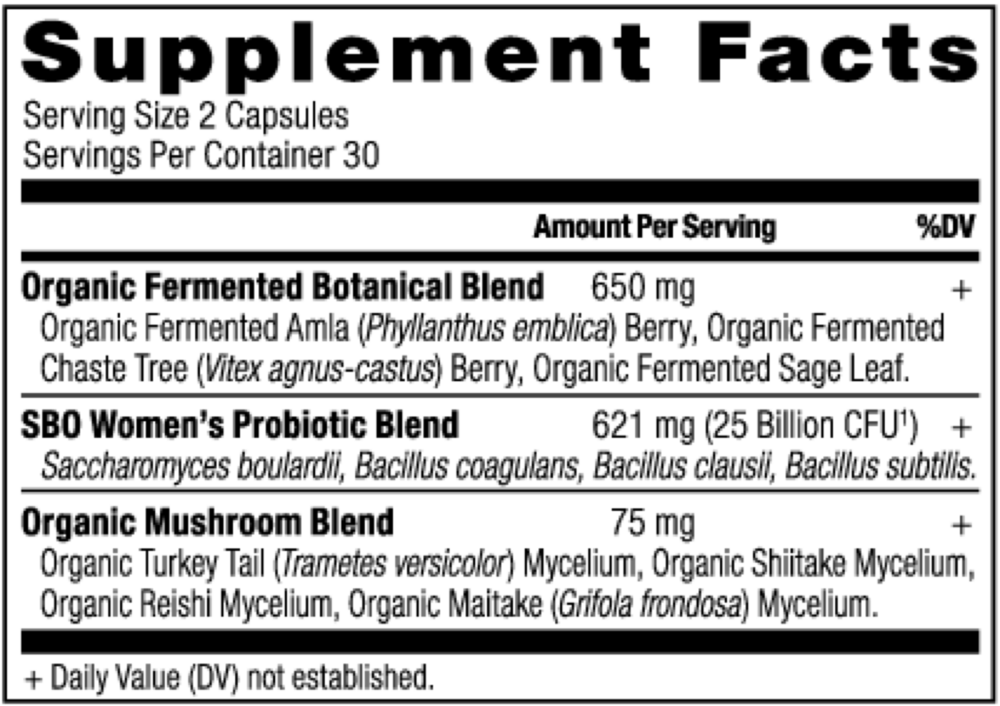 SBO Probiotic Women's