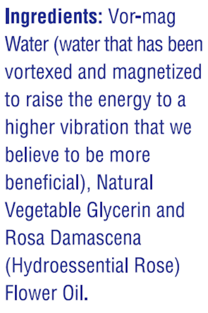 Rosewater & Glycerin w/atomizer spray