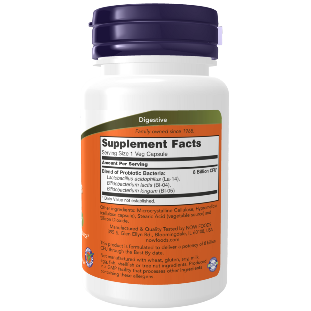 8 Billion Acidophilus & Bifidus Veg Capsules