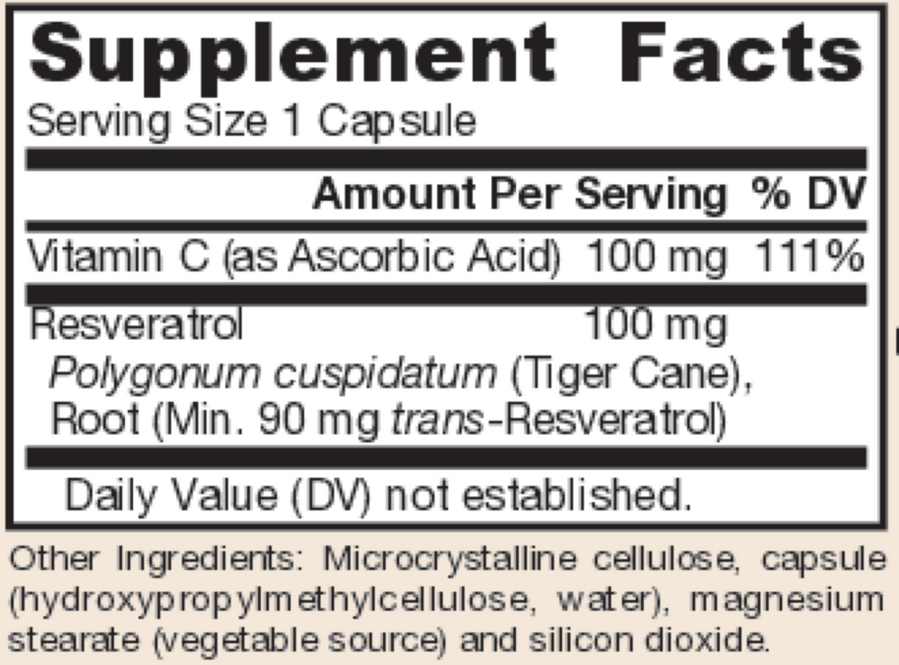 Resveratrol 100mg