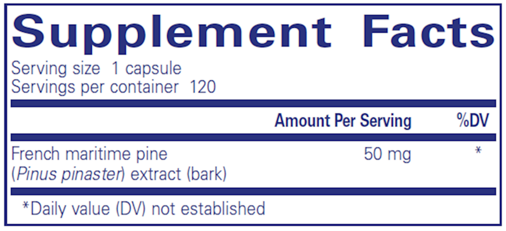 Pycnogenol 50mg