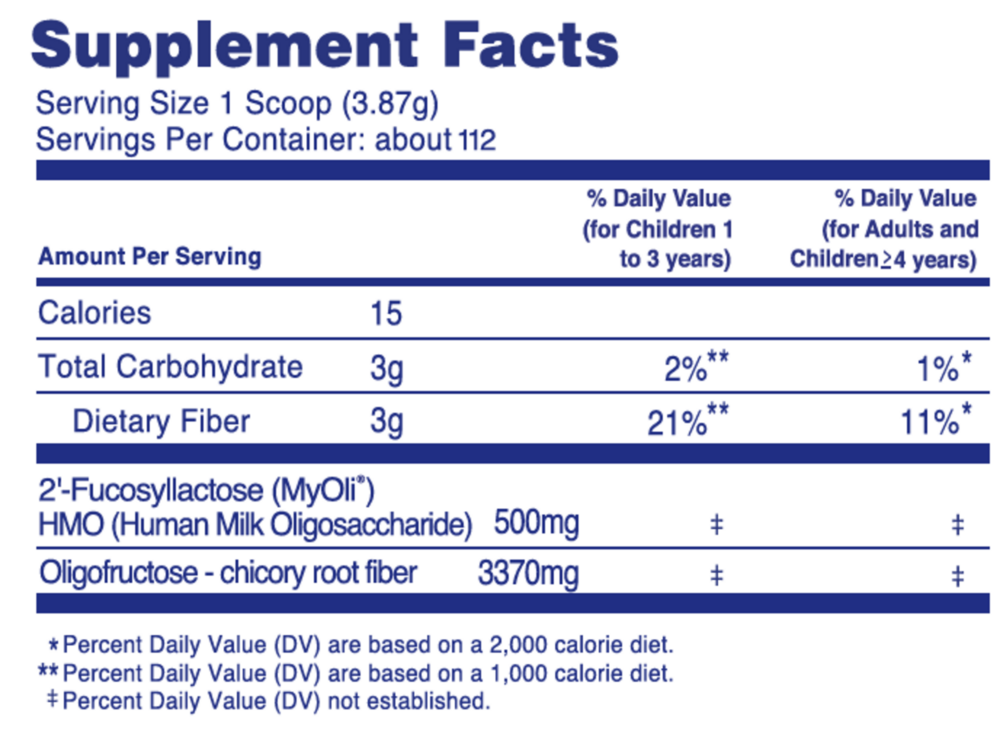 Growing Up Prebiotics Whole Family Jar