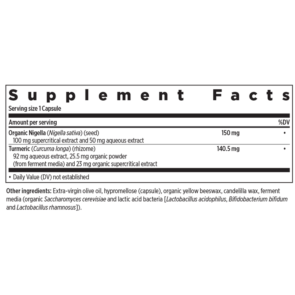 Metabolic Health Turmeric & Black Seed