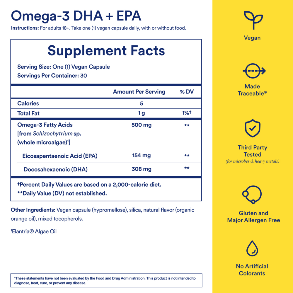 Omega-3 DHA & EPA