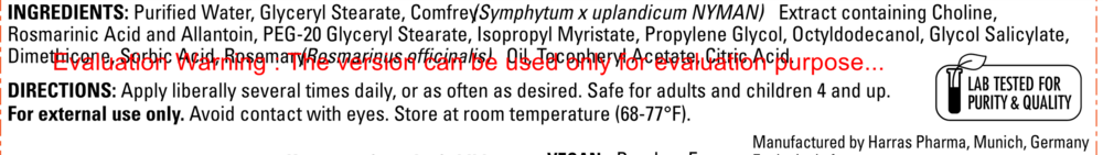 Traumaplant Comfrey Cream