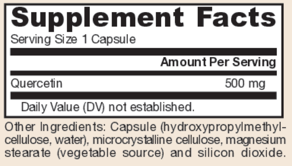 Quercetin 500mg