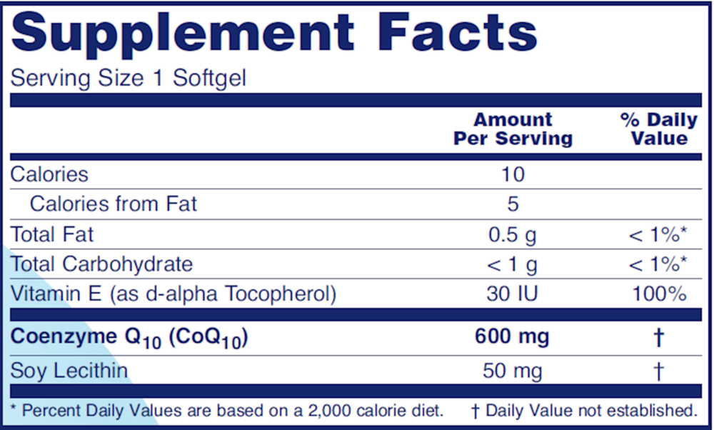 CoQ10 600mg