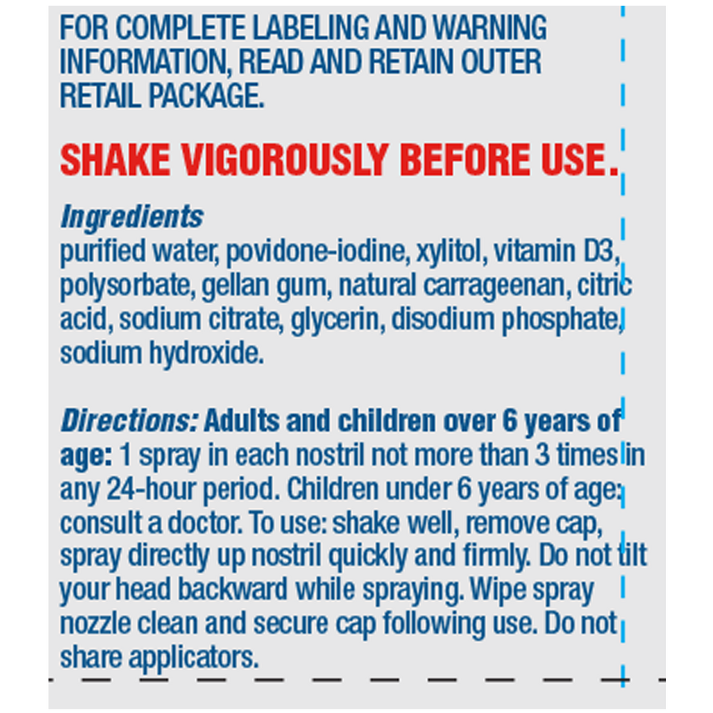 CofixRx Povidone Iodine w/ Vit D3 & Xylitol