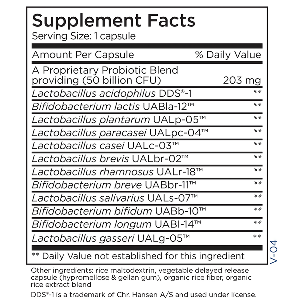 BioMaintenance™ Shelf Stable Probiotic 50 billion 12 Strains