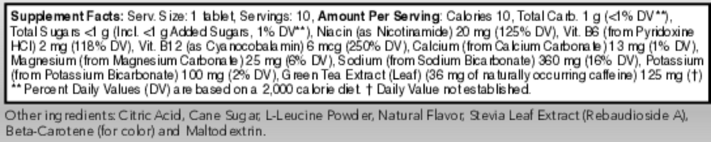 Effer-Energy Effervescent Tropical Punch