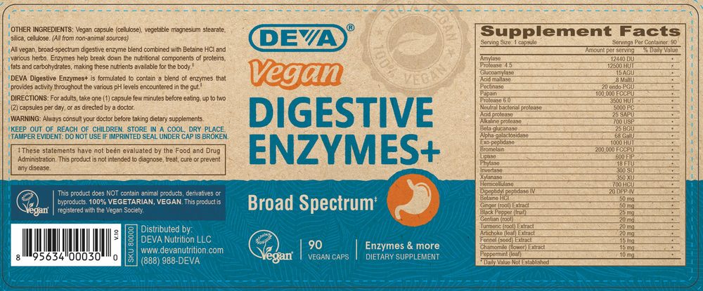 Vegan Digestive Support