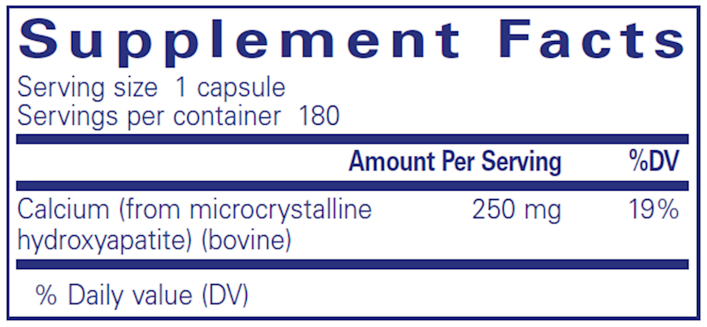 Calcium (MCHA)